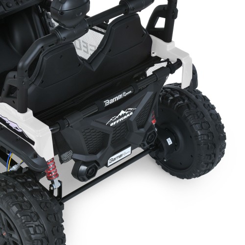 Дитячий електромобіль джип M 6206EBLR-1(24V), бiлий