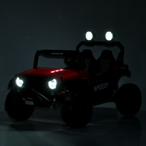 Дитячий електромобіль джип M 6206EBLR-1(24V), бiлий