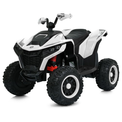 Дитячий квадроцикл M 6128EBLR-1(24V), бiлий