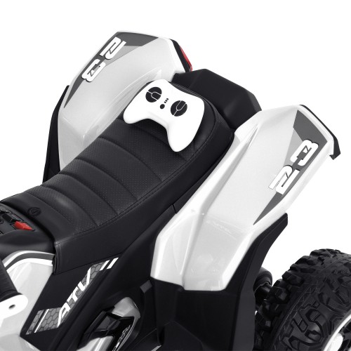 Дитячий квадроцикл M 6128EBLR-1(24V), бiлий