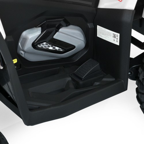 Дитячий квадроцикл M 6128EBLR-1(24V), бiлий
