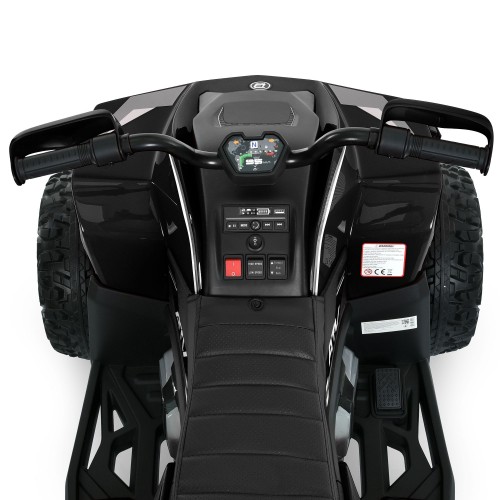 Дитячий квадроцикл M 6128EBLR-2(24V), чорний
