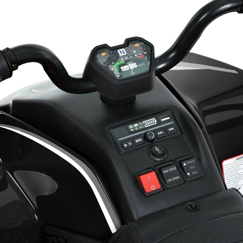 Дитячий квадроцикл M 6128EBLR-2(24V), чорний