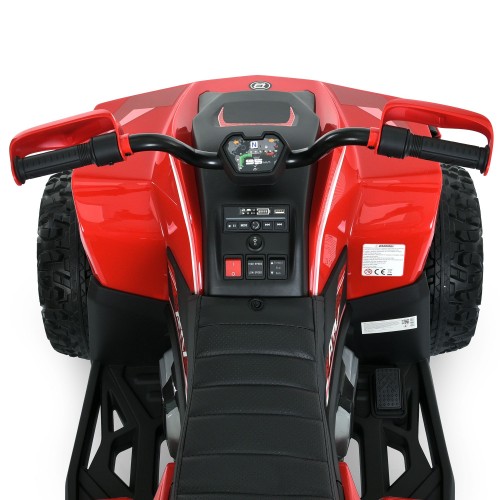 Дитячий квадроцикл M 6128EBLR-3(24V), червоний