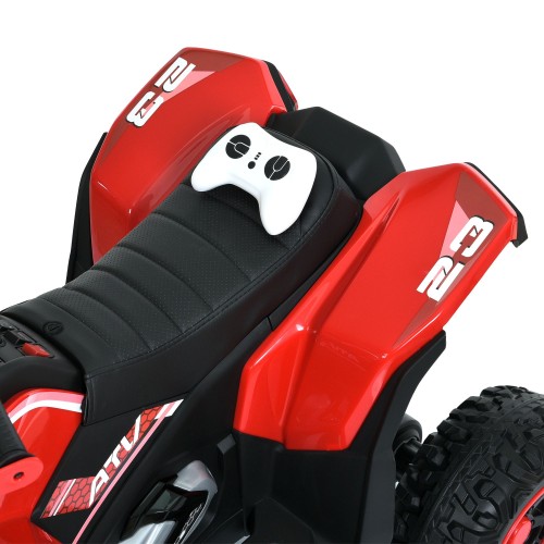 Дитячий квадроцикл M 6128EBLR-3(24V), червоний