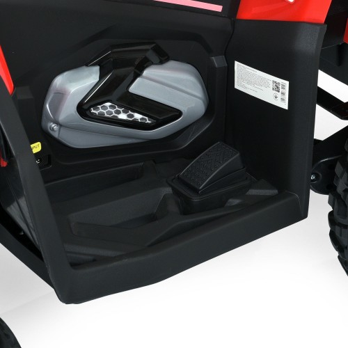 Дитячий квадроцикл M 6128EBLR-3(24V), червоний