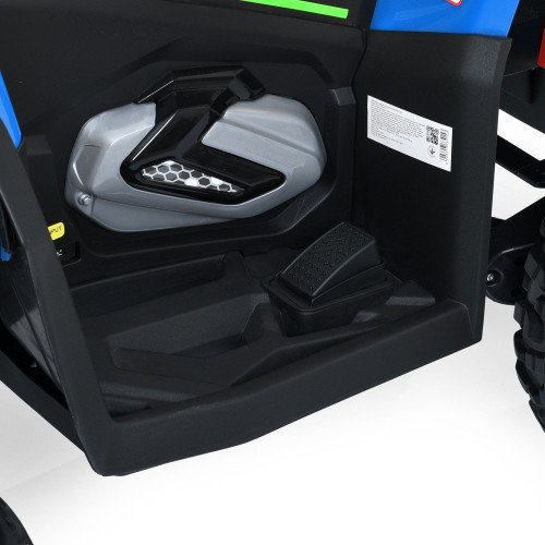 Дитячий квадроцикл M 6128EBLR-4(24V), блакитний