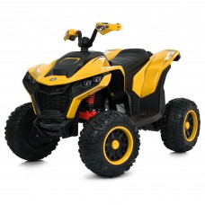 Дитячий квадроцикл M 6128EBLR-6(24V), жовтий