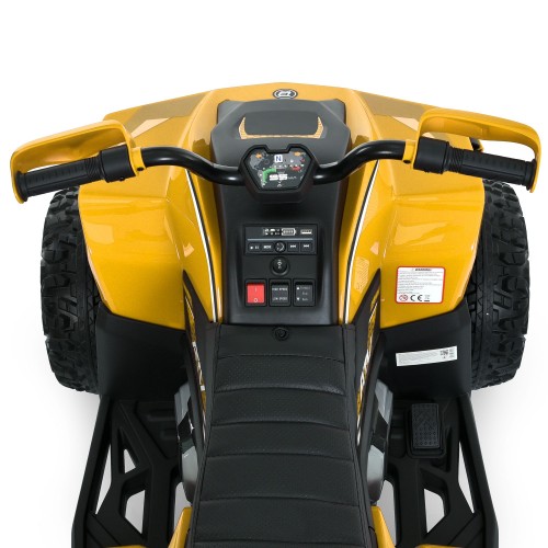 Дитячий квадроцикл M 6128EBLR-6(24V), жовтий