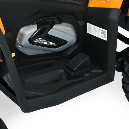 Дитячий квадроцикл M 6128EBLR-6(24V), жовтий
