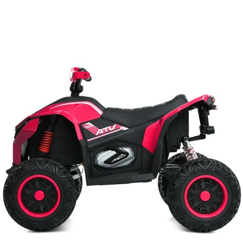 Дитячий квадроцикл M 6128EBLR-8(24V), рожевий