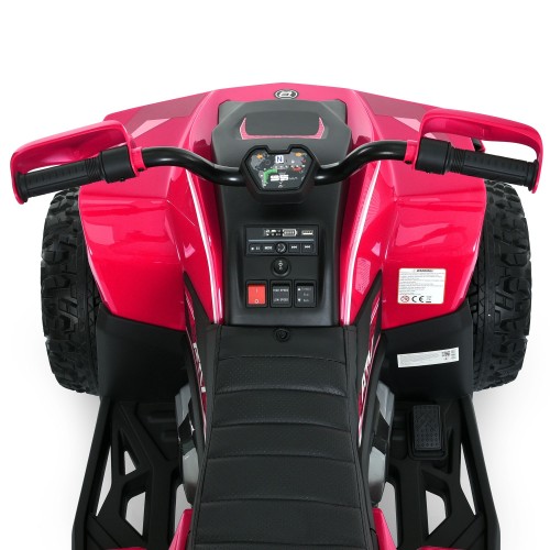 Дитячий квадроцикл M 6128EBLR-8(24V), рожевий