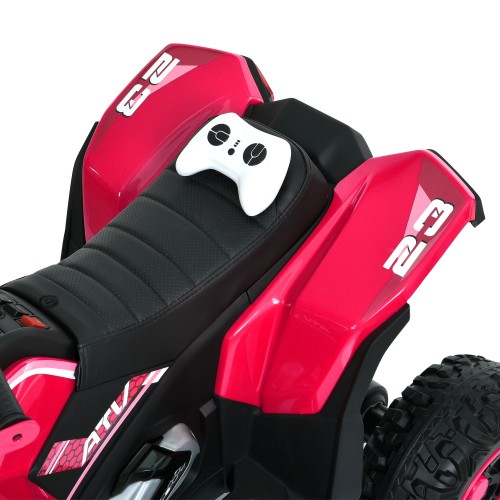 Дитячий квадроцикл M 6128EBLR-8(24V), рожевий