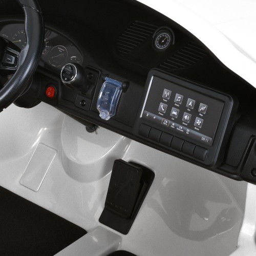 Машина дитяча M 6111AL-1(24V), бiлий