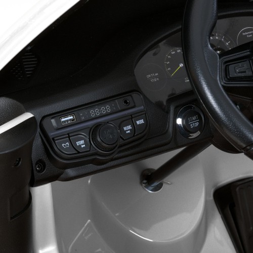 Машина дитяча M 6111AL-1(24V), бiлий