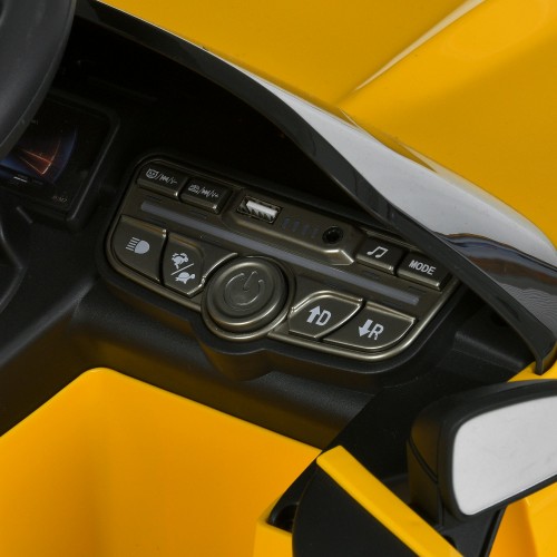 Машина детская M 6292EBLR-6, желтая