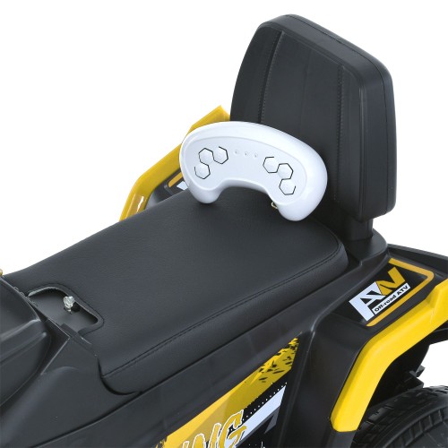 Детский квадроцикл M 6125EBLR-6, желтый