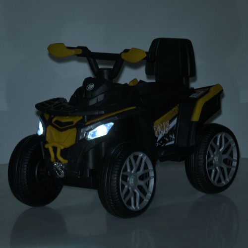 Детский квадроцикл M 6125EBLR-6, желтый