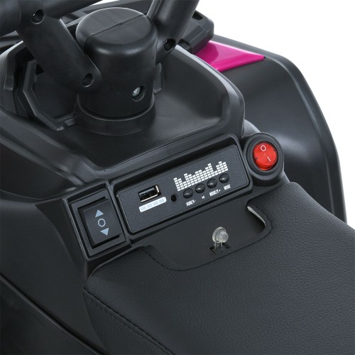 Детский квадроцикл M 6125EBLR-8, розовый