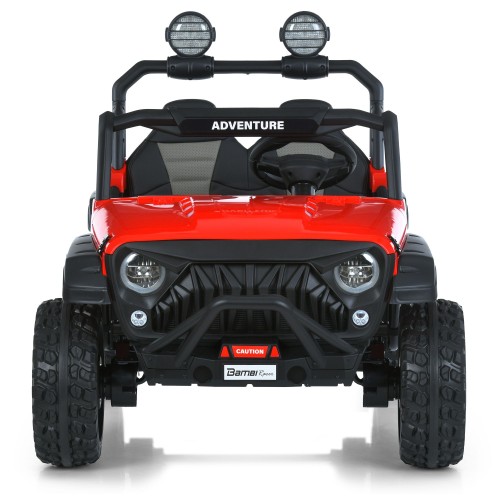 Дитячий електромобіль джип M 6206EBLR-3(24V), червоний
