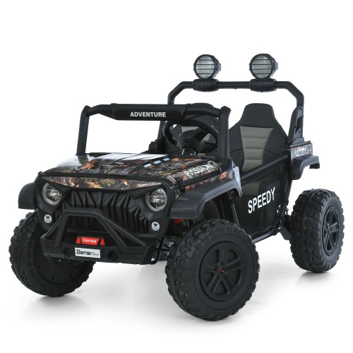 Детский электромобиль джип M 6206EBLRS-18(24V), камуфляжный крашеный