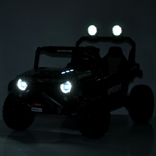 Детский электромобиль джип M 6206EBLRS-18(24V), камуфляжный крашеный