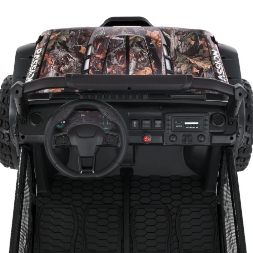 Детский электромобиль джип M 6206EBLRS-18(24V), камуфляжный крашеный