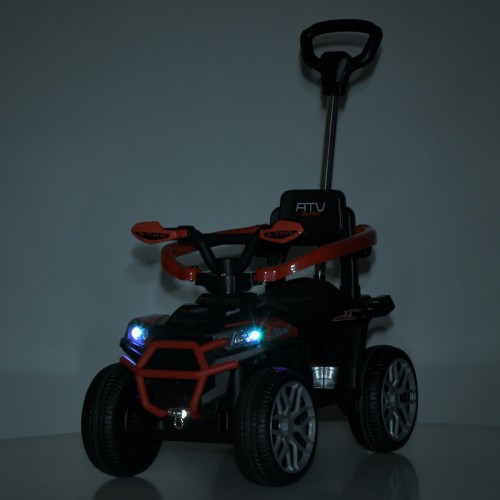 Детский квадроцикл каталка-толокар M 6323EBLR-3, красный