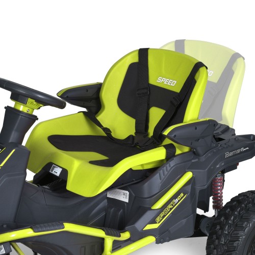 Детский карт M 6029EBLR-5(24V), зеленый