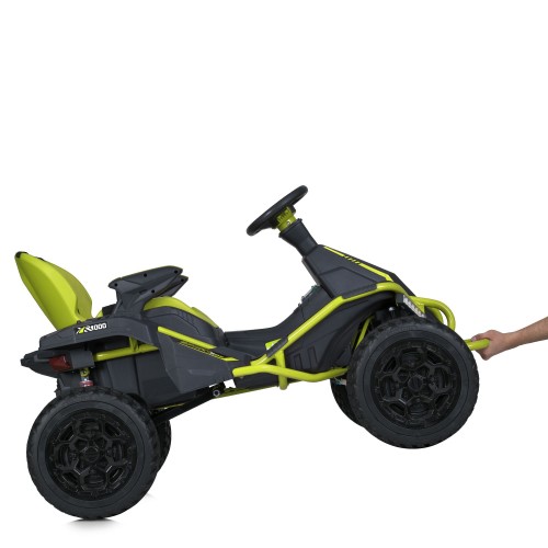 Детский карт M 6029EBLR-5(24V), зеленый