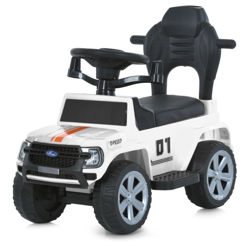 Каталка-толокар дитяча M 5804EL-1, біла