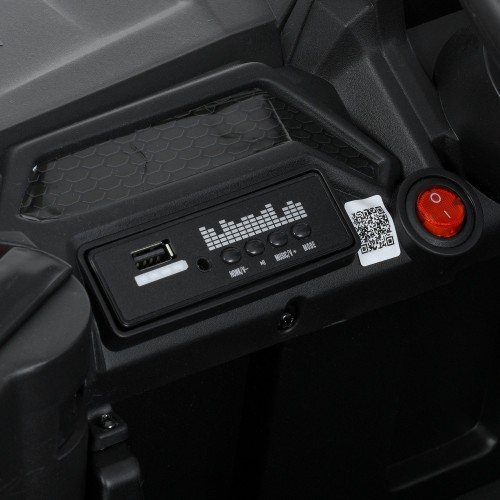 Детский электромобиль джип M 6258EBLR-3, красный