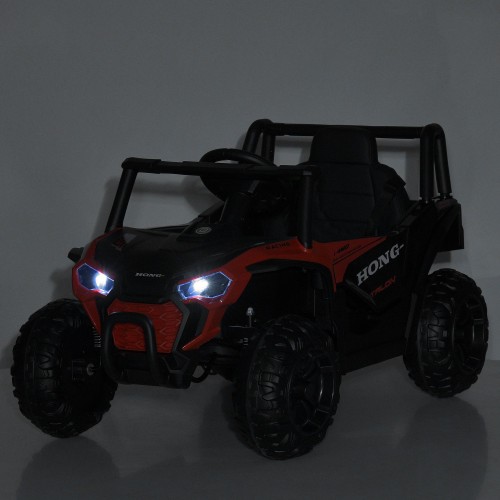 Детский электромобиль джип M 6258EBLR-3, красный