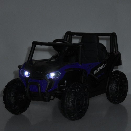 Детский электромобиль джип M 6258EBLR-4, синий