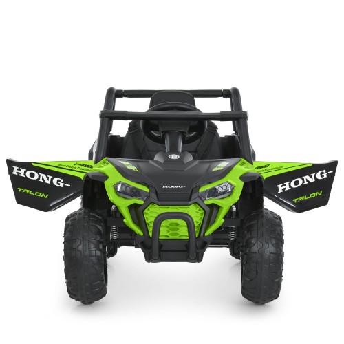 Детский электромобиль джип M 6258EBLR-5, зеленый