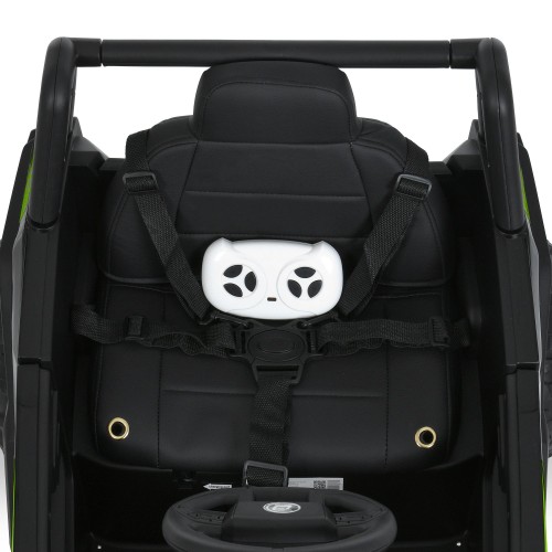 Детский электромобиль джип M 6258EBLR-5, зеленый