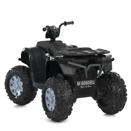 Детский квадроцикл M 6060EL-2(24V), черный