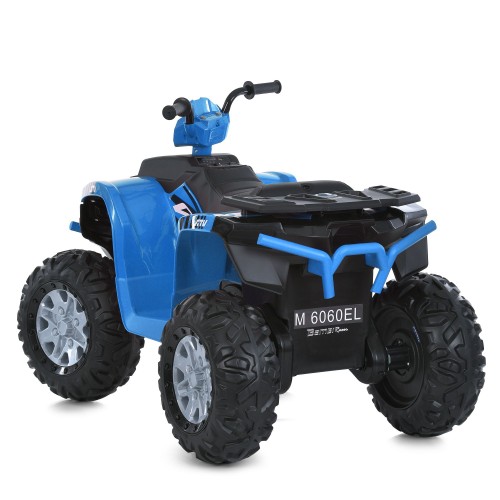 Дитячий квадроцикл M 6060EL-4(24V), синiй
