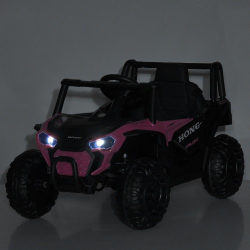 Детский электромобиль джип M 6258EBLR-8, розовый