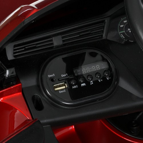 Машина детская M 5899EBLRS-3, красная крашеная