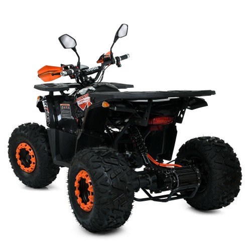 Квадроцикл HB-EATV1450F-P-2-7(MP3), оранжево-черный