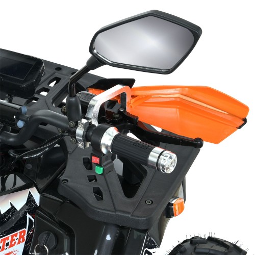 Квадроцикл HB-EATV1450F-P-2-7(MP3), оранжево-черный