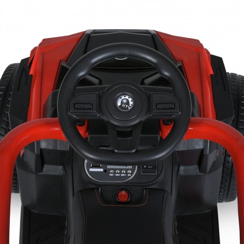 Каталка-толокар дитяча M 4802EL-3, червона