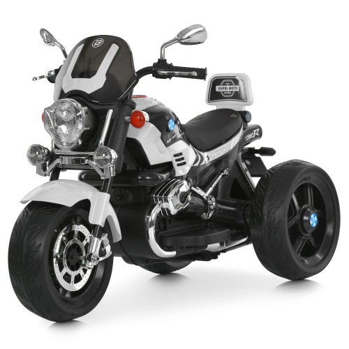 Мотоцикл детский M 6263EL-1, белый