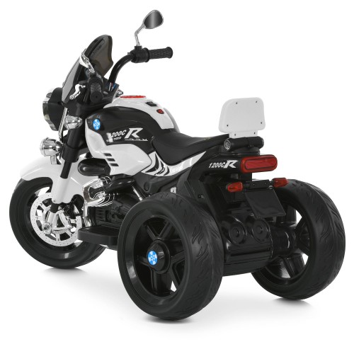 Мотоцикл детский M 6263EL-1, белый