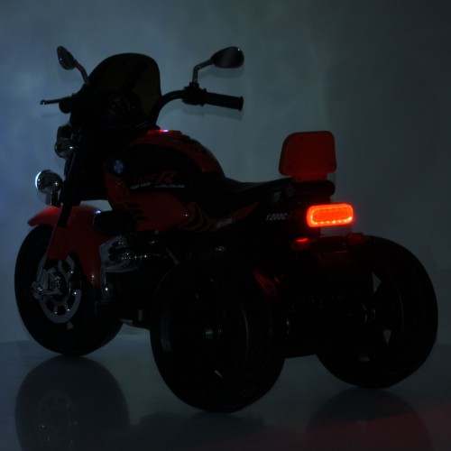 Мотоцикл дитячий M 6263EL-3, червоний