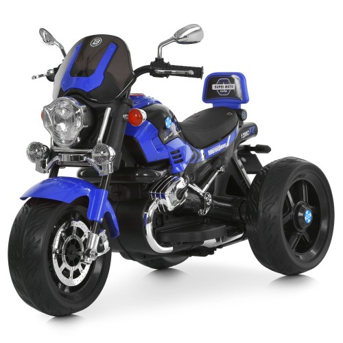 Мотоцикл дитячий M 6263EL-4, синiй