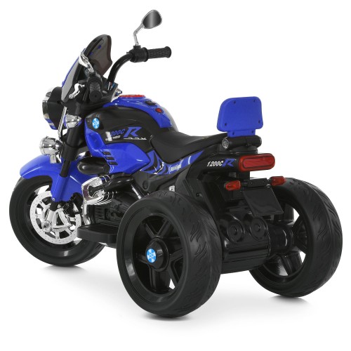 Мотоцикл дитячий M 6263EL-4, синiй