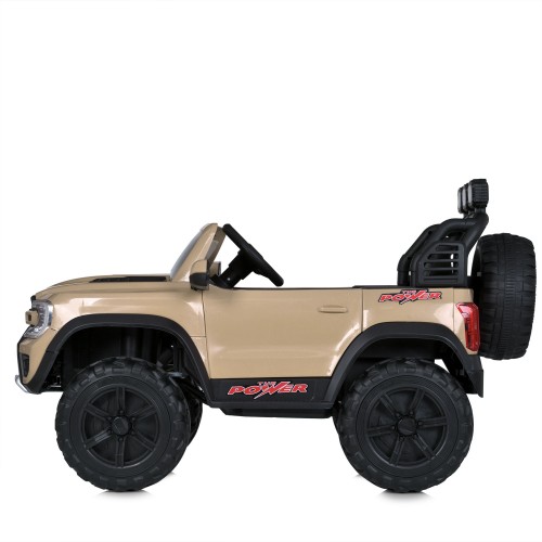 Дитячий електромобіль джип M 5829EBLR-13, бежевый