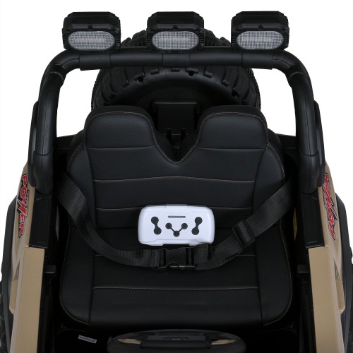 Дитячий електромобіль джип M 5829EBLR-13, бежевый